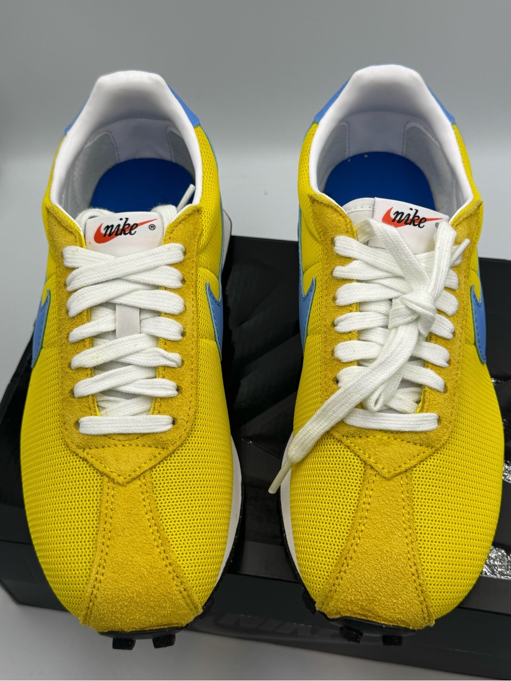 Nike LD-1000 Women’s 9.5 Lightning Yellow University Blue HF3227-700 NIB - Picture 8 of 13